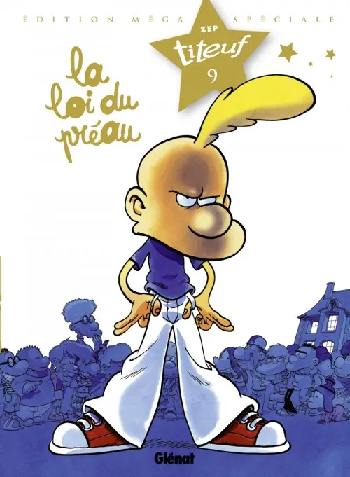 Couverture de l'album Titeuf Édition spéciale Le film Tome 9 La loi du préau