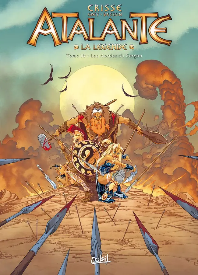 Couverture de l'album Atalante - La Légende Tome 10 Les Hordes de Sargon