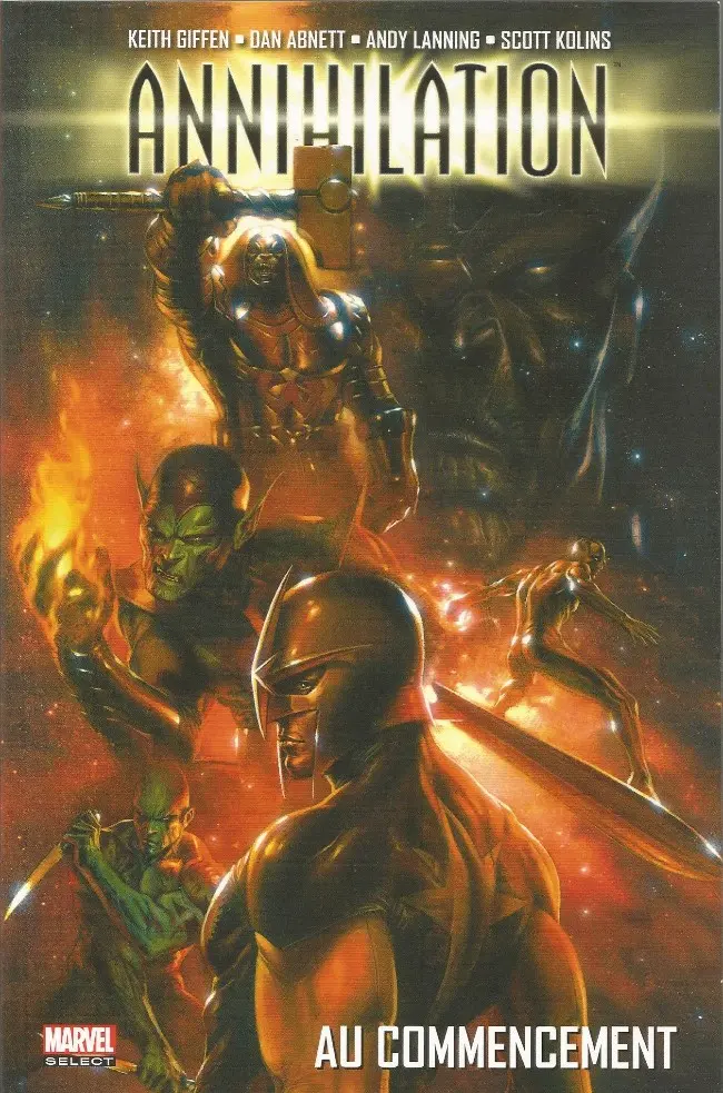 Couverture de l'album Annihilation Tome 1 Au Commencement