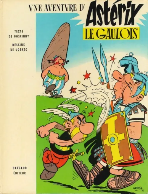Couverture de l'album Astérix Tome 1 Astérix le gaulois