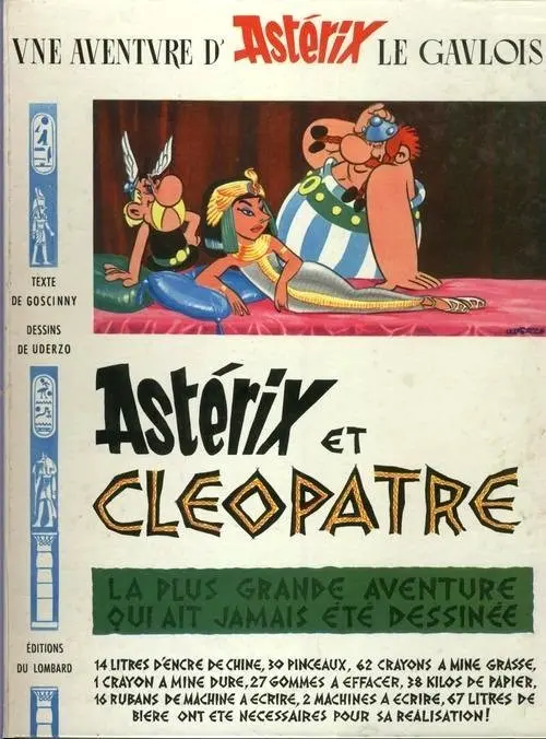 Couverture de l'album Astérix Tome 6 Astérix et Cléopâtre