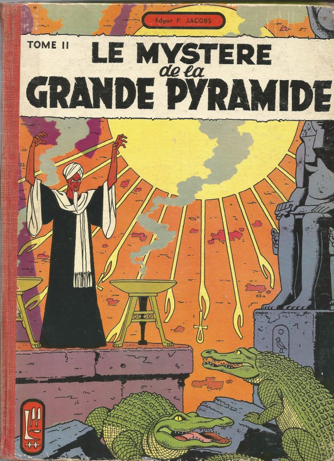 Couverture de l'album Blake et Mortimer Tome 4 Le mystère de la grande pyramide tome II