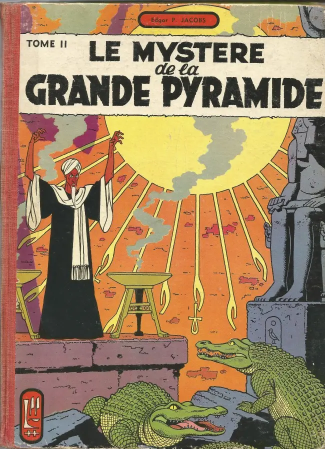Couverture de l'album Blake et Mortimer Tome 4 Le mystère de la grande pyramide tome II
