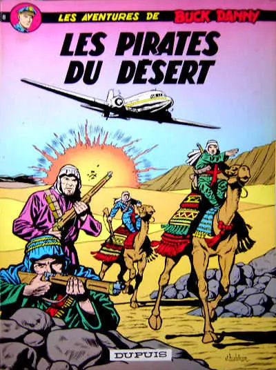 Couverture de l'album Buck Danny Tome 8 Les pirates du désert