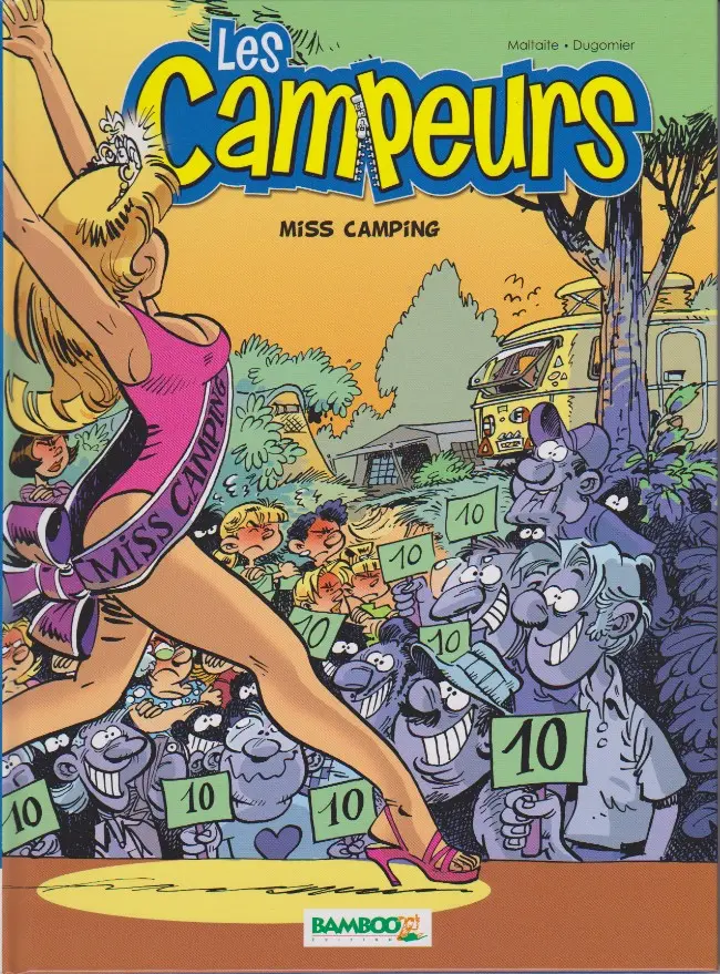 Couverture de l'album Les Campeurs Tome 5 Miss Camping