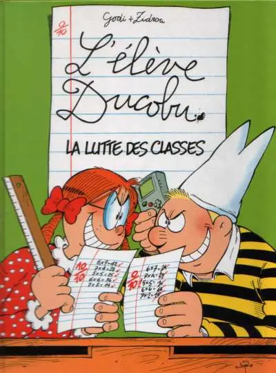 Couverture de l'album L'Élève Ducobu Tome 4 La lutte des classes
