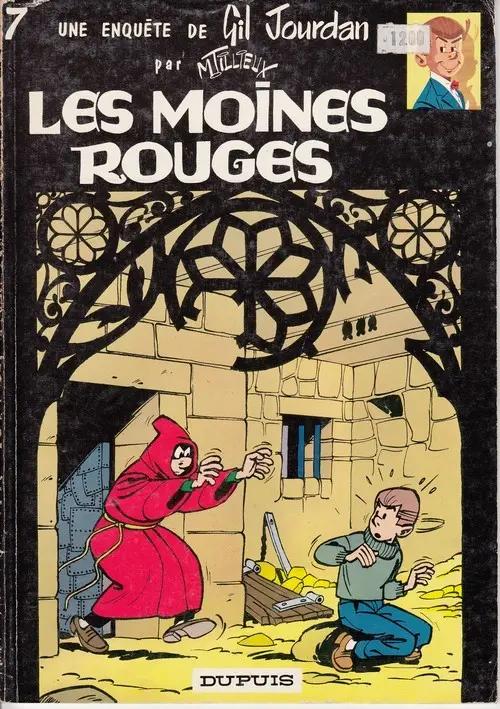 Couverture de l'album Gil Jourdan Tome 7 Les moines rouges