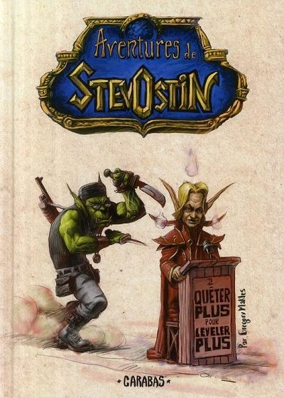 Couverture de l'album Aventures de Stevostin Tome 2 Quêter plus pour leveler plus