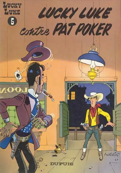 Couverture de l'album Lucky Luke Tome 5 Lucky Luke contre Pat Poker