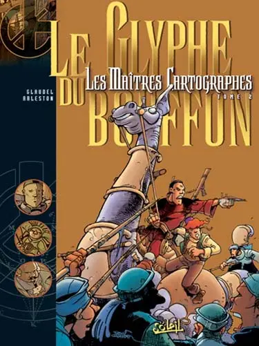 Couverture de l'album Les Maîtres cartographes Tome 2 Le glyphe du bouffon