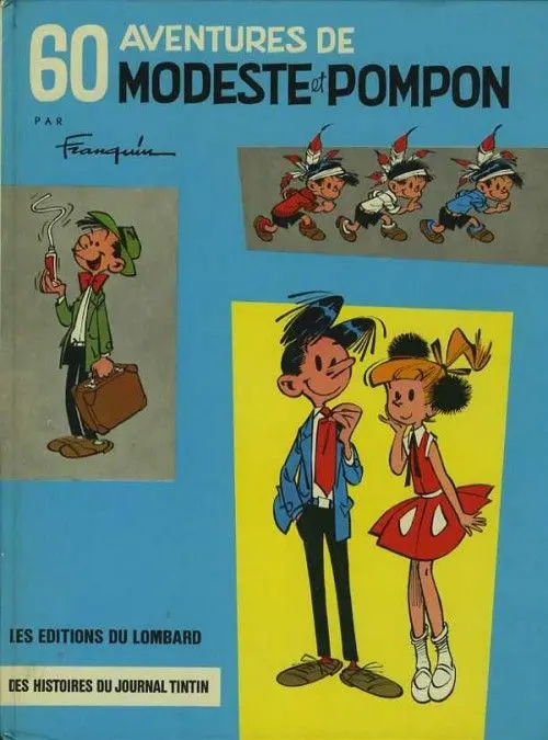 Couverture de l'album Modeste et Pompon Tome 1 60 aventures de Modeste et Pompon