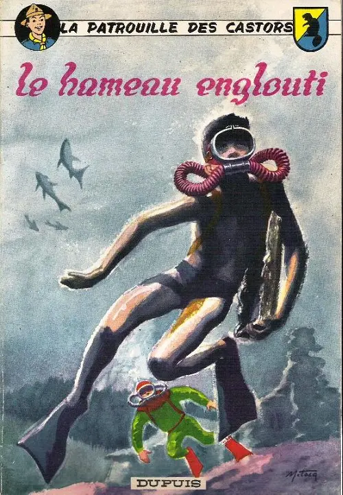 Couverture de l'album La Patrouille des Castors Tome 8 Le hameau englouti