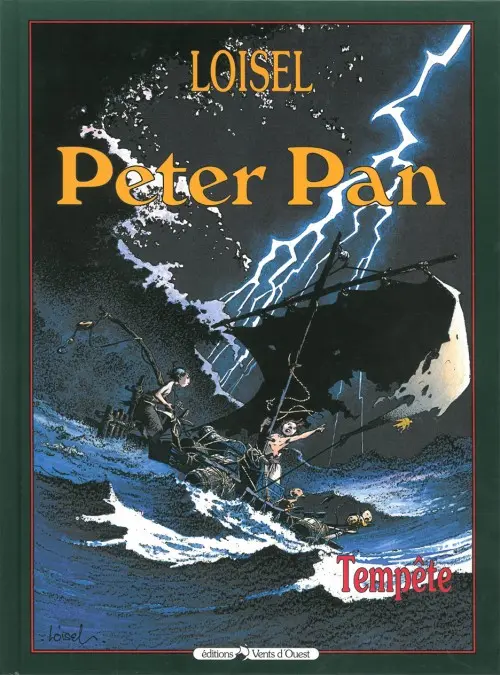 Couverture de l'album Peter Pan Tome 3 Tempête