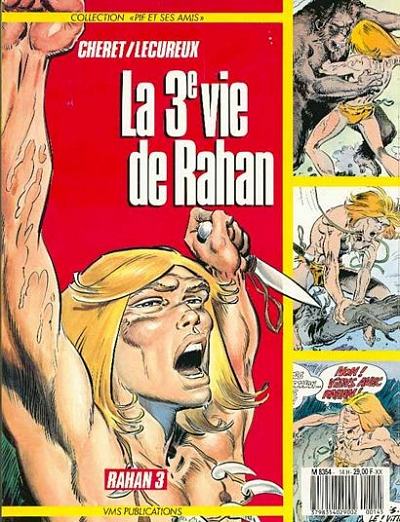 Couverture de l'album Rahan Tome 3 La 3e vie de Rahan