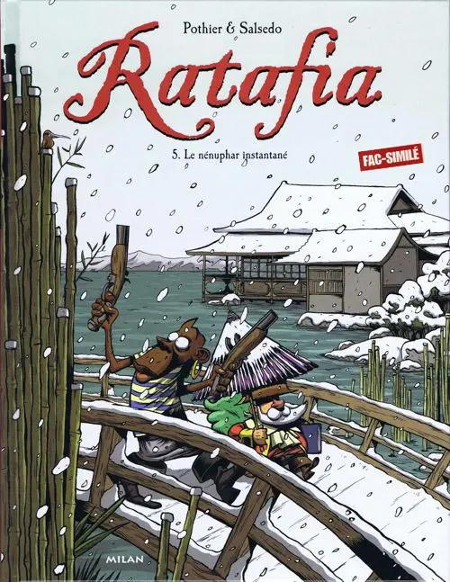 Couverture de l'album Ratafia Tome 5 Le nénuphar instantané