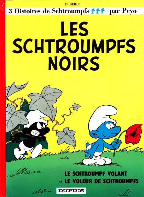 Couverture de l'album Les Schtroumpfs Tome 1 Les Schtroumpfs noirs