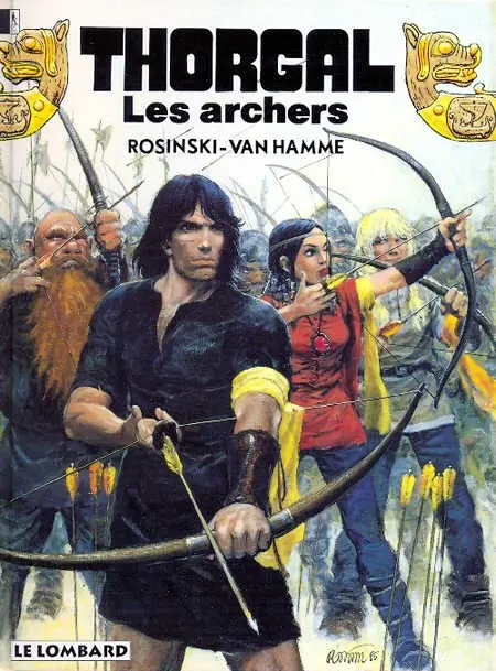 Couverture de l'album Thorgal Tome 9 Les archers