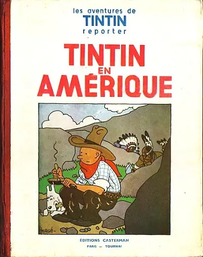 Couverture de l'album Tintin Tome 3 Tintin en Amérique