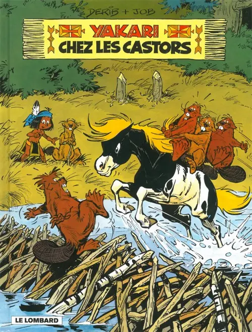 Couverture de l'album Yakari Tome 3 Yakari chez les castors