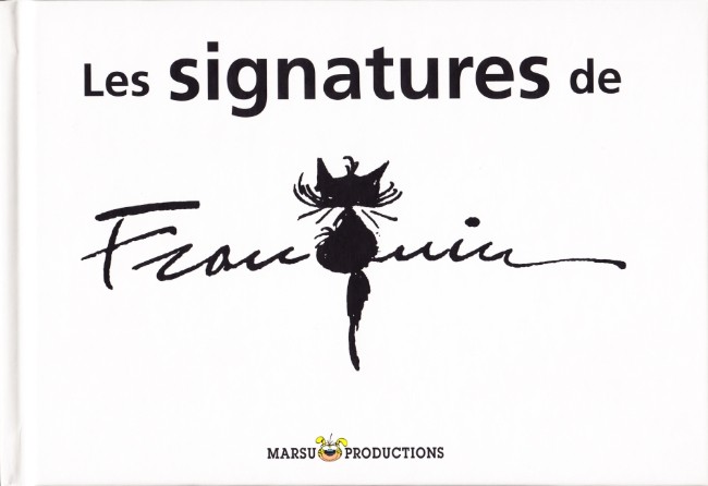 Couverture de l'album Les signatures de Franquin