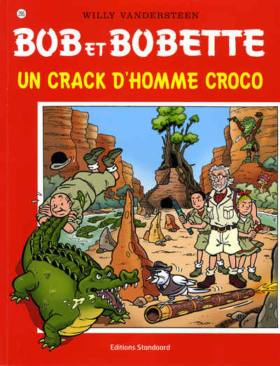 Couverture de l'album Bob et Bobette Tome 295 Un crack d'homme croco