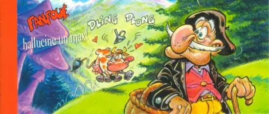 Couverture de l'album Les aventures de Fanfoué des Pnottas Fanfoué hallucine un max !