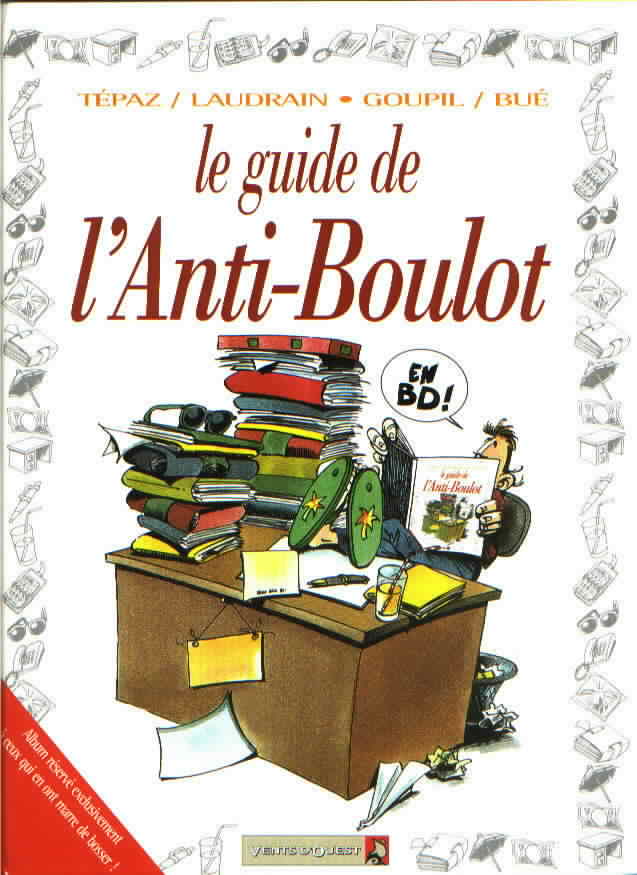 Couverture de l'album Le Guide Tome 15 Le guide de l'anti-boulot