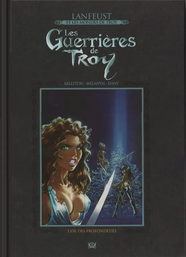 Couverture de l'album Lanfeust et les mondes de Troy Tome 36 Les Guerrières de Troy - L'or des profondeurs