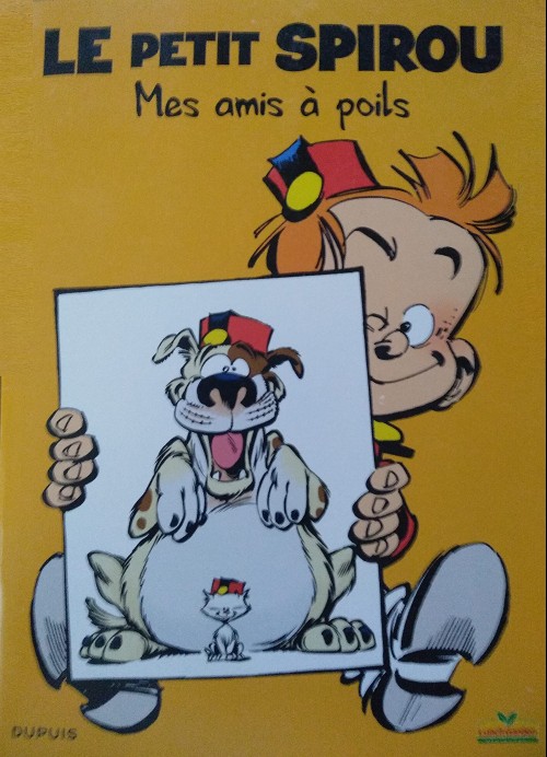 Couverture de l'album Le Petit Spirou Albums publicitaires pour Lunch Garden Mes amis à poils/mijn vriendjes (op 4 poten)