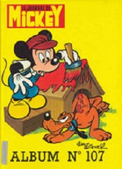 Couverture de l'album Le Journal de Mickey Album N° 107
