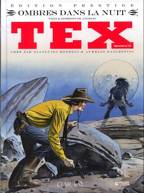 Couverture de l'album Tex (Spécial) Tome 18 Ombres dans la nuit