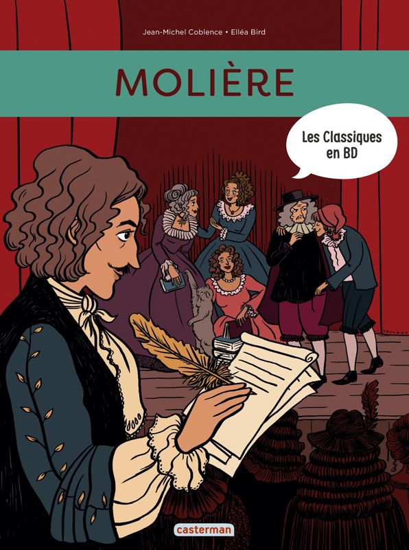 Couverture de l'album Les classiques en BD Tome 1 Molière