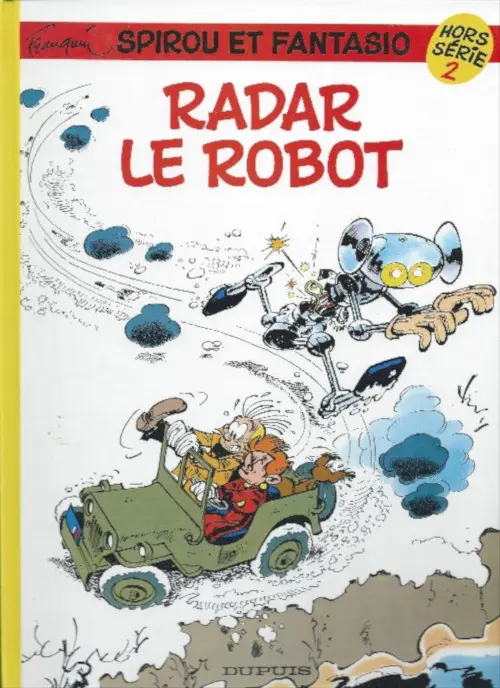 Couverture de l'album Spirou et Fantasio Hors-Série 2 Radar le robot