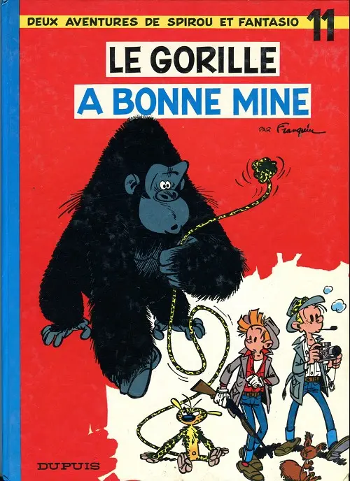 Couverture de l'album Spirou et Fantasio Tome 11 Le gorille a bonne mine