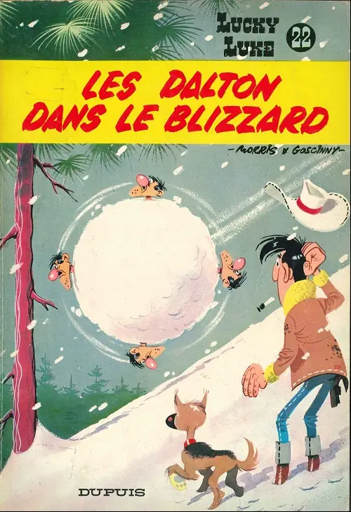 Couverture de l'album Lucky Luke Tome 22 Les Dalton dans le blizzard