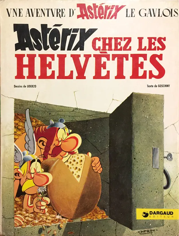 Couverture de l'album Astérix Tome 16 Astérix chez les Helvètes