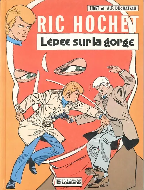 Couverture de l'album Ric Hochet Tome 27 L'épée sur la gorge