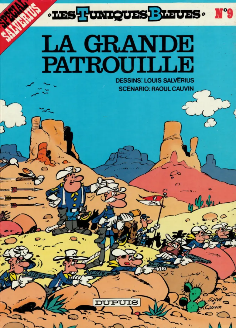 Couverture de l'album Les Tuniques Bleues Tome 9 La grande patrouille