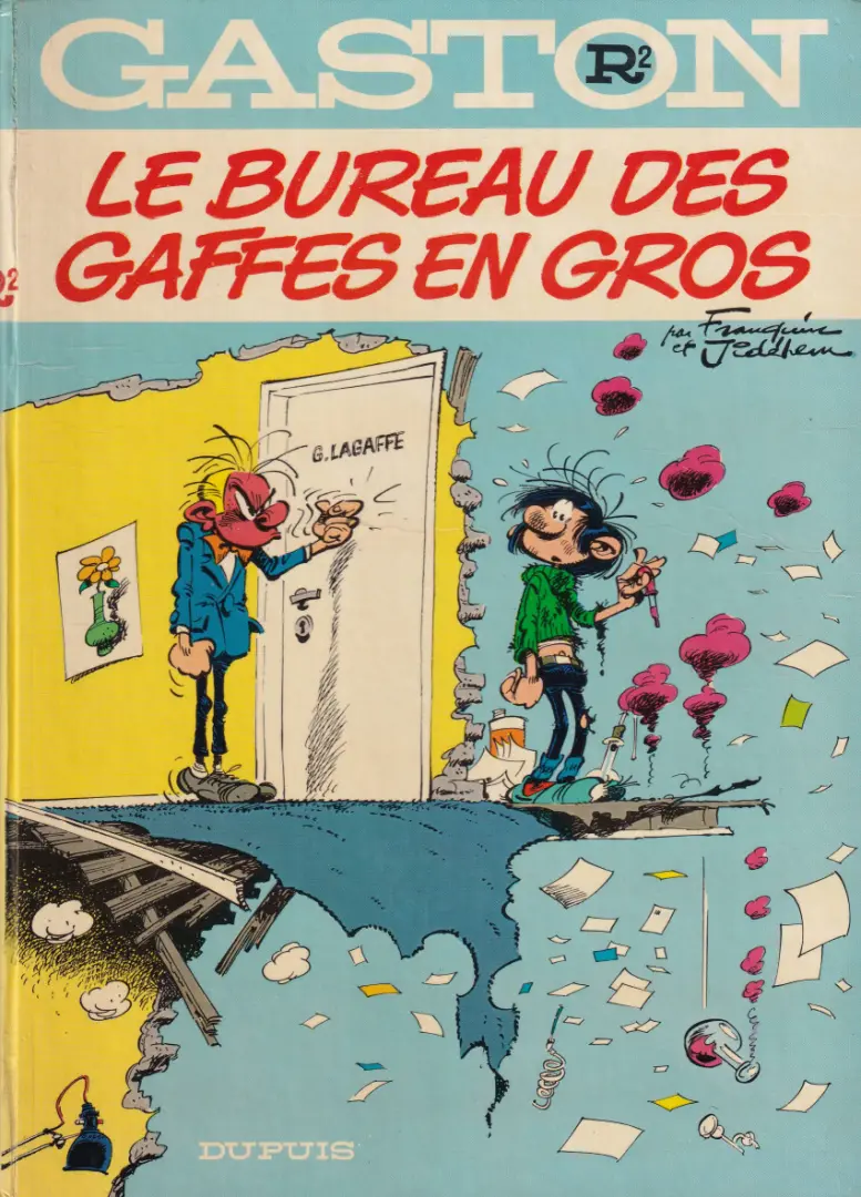 Couverture de l'album Gaston Le bureau des gaffes en gros