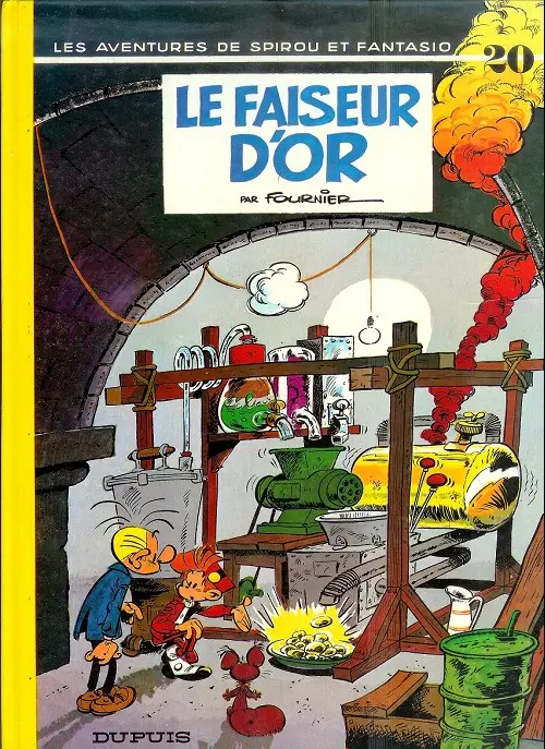 Couverture de l'album Spirou et Fantasio Tome 20 Le faiseur d'or