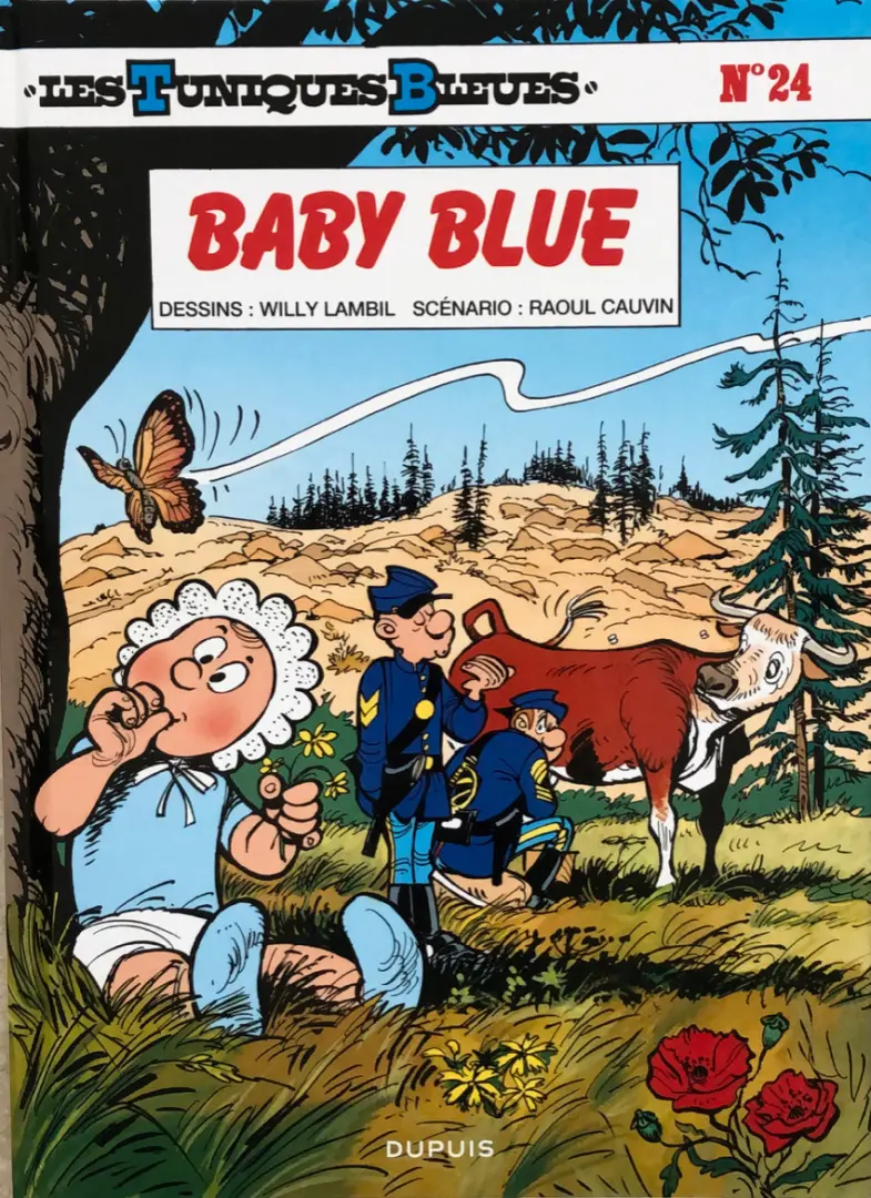 Couverture de l'album Les Tuniques Bleues Tome 24 Baby blue