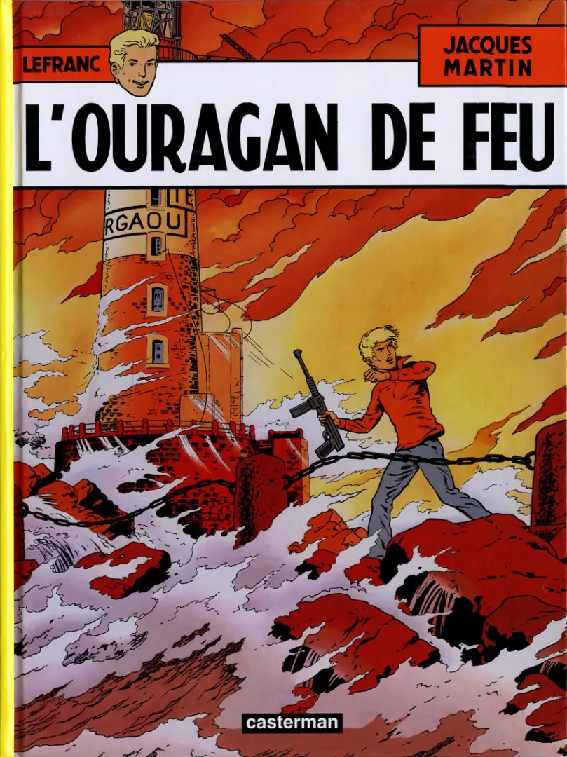 Couverture de l'album Lefranc Tome 2 L'Ouragan de feu