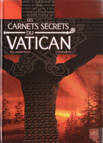 Couverture de l'album Les Carnets secrets du Vatican Tome 1 Tombée du ciel