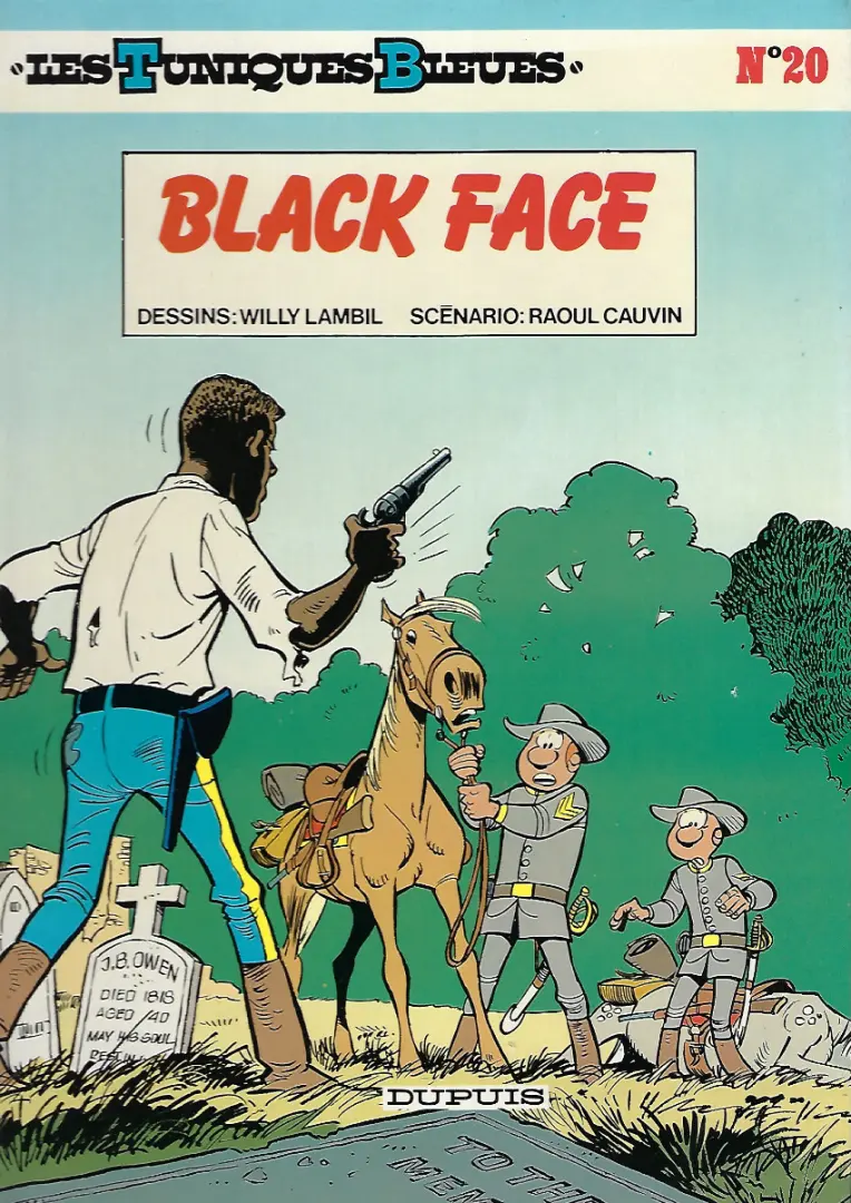 Couverture de l'album Les Tuniques Bleues Tome 20 Black face