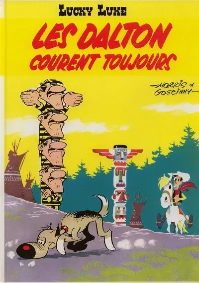 Couverture de l'album Lucky Luke Tome 23 Les Dalton courent toujours