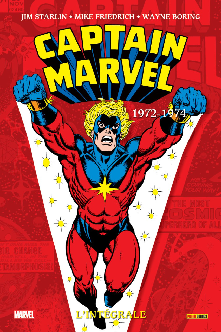 Couverture de l'album Captain Marvel - L'intégrale Tome 3 1972-1974