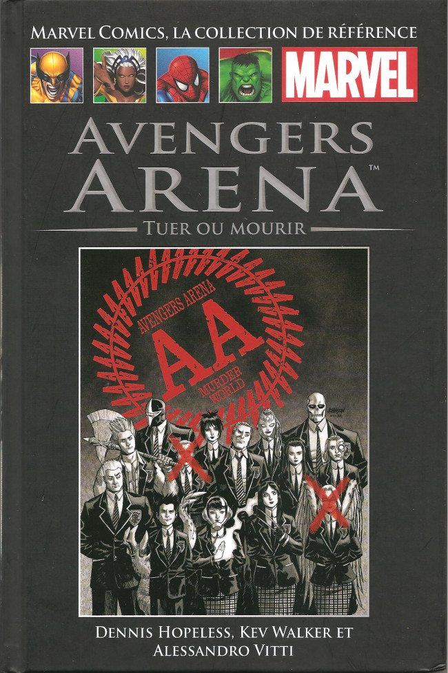 Couverture de l'album Marvel Comics - La collection de référence Tome 139 Avengers Arena - Tuer ou Mourir