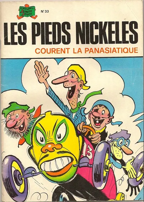 Couverture de l'album Les Pieds Nickelés Tome 33 Les pieds nickelés courent la panasiatique