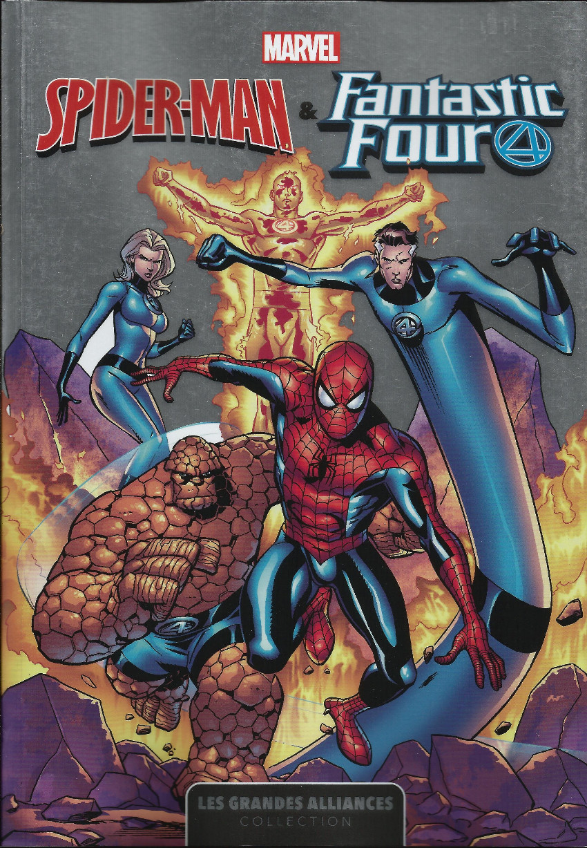 Couverture de l'album Marvel - Les Grandes Alliances Tome 1 Spider-Man & Fantastic Four