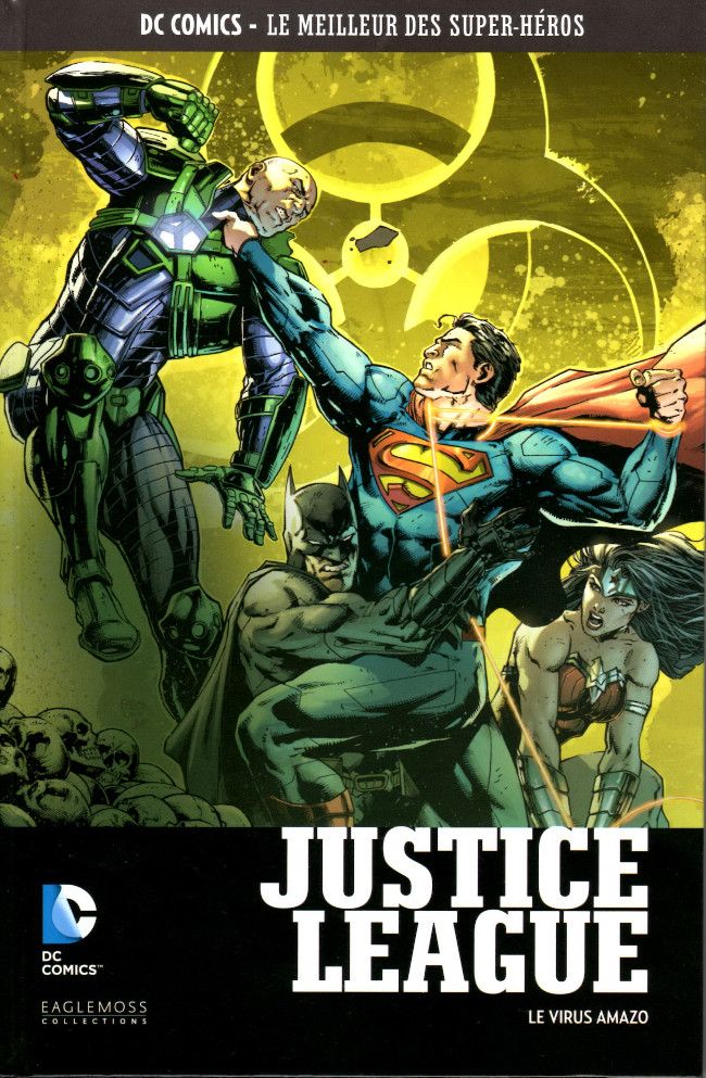 Couverture de l'album DC Comics - Le Meilleur des Super-Héros Volume 106 Justice League - Le Virus Amazo
